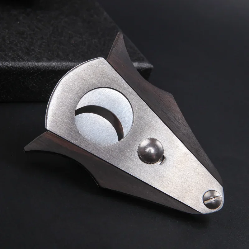 Premium Cigar Case - Houten Sigaar Cutter Schaar Mes Scherp