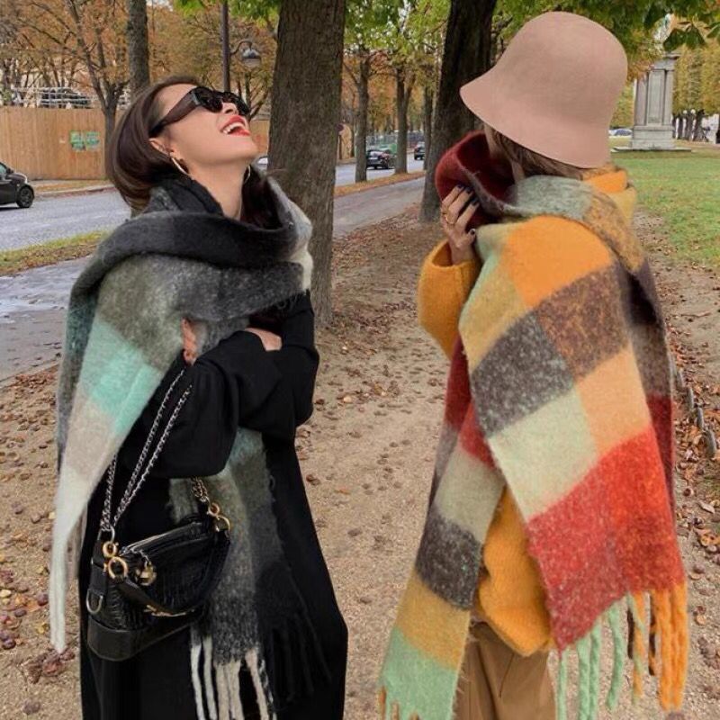 Cashmere Scarf - NIEUWE Luxe Winter Dikke Warme Sjaal