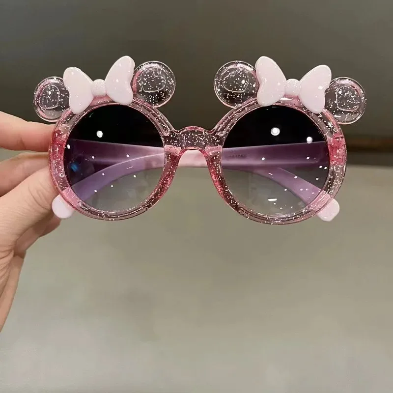 Sunglasses Uv400 - Nieuwe schattige zonnebrillen met kristallen strik