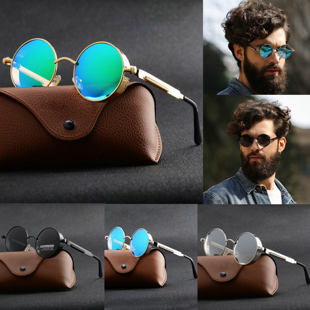 Designer Sunglasses - Nieuwe metalen steampunk zonnebrillen voor mannen