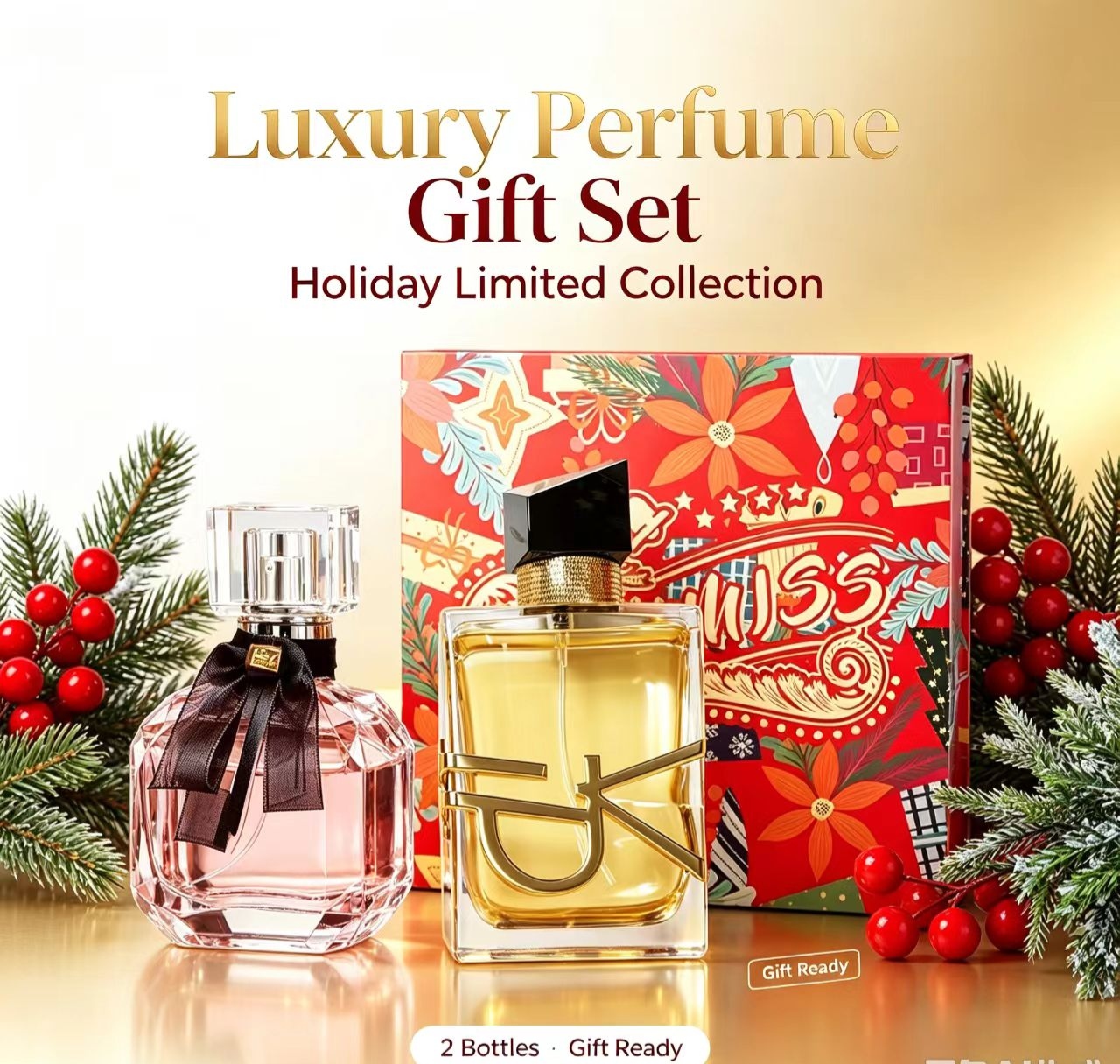 Luxe geurset met twee flesjes, - Luxury Gift Set recensie en prijs