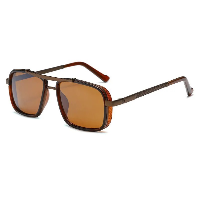 Luxe rechthoekige heren zonneb - Sunglasses Uv400 recensie en prijs