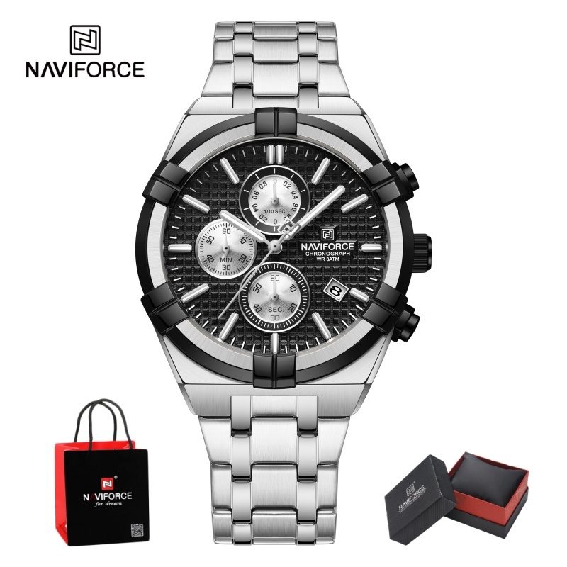 NAVIFORCE Heren Quartz Chronog - Luxury Watch Men recensie en prijs