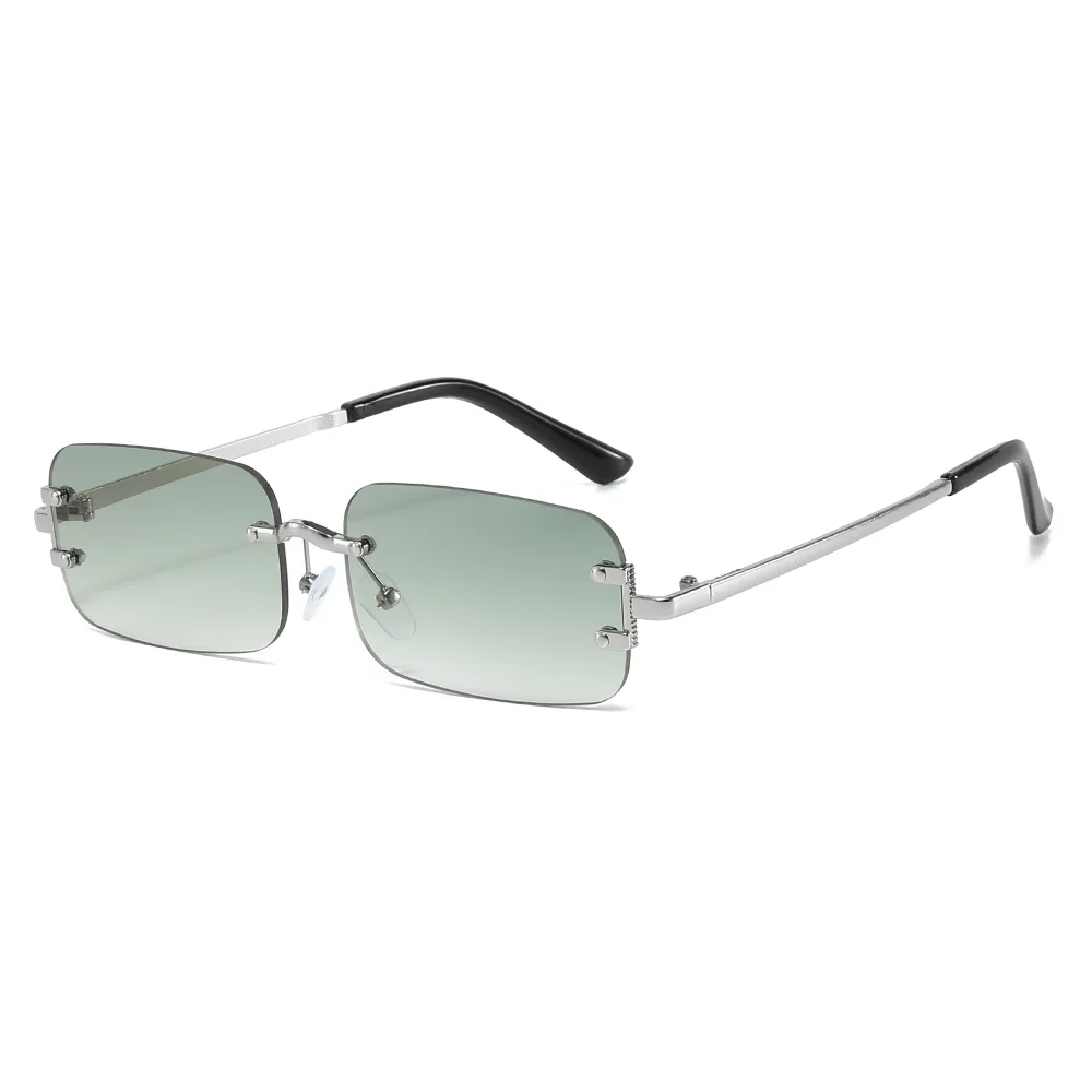 Randloze vierkante zonnebril,  - Designer Sunglasses recensie en prijs