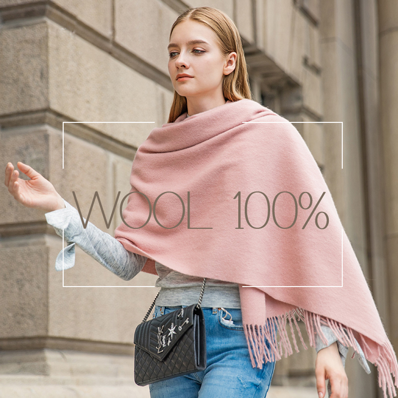 Wollen Winter Sjaal Damesmode  - Cashmere Scarf recensie en prijs