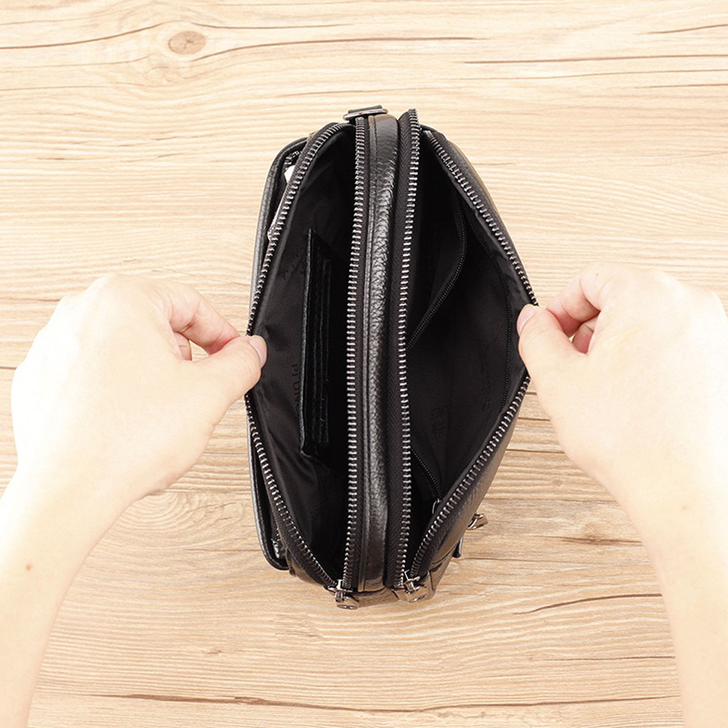 Herenmode-clutch van echt leer - Leather Wallet Men recensie en prijs