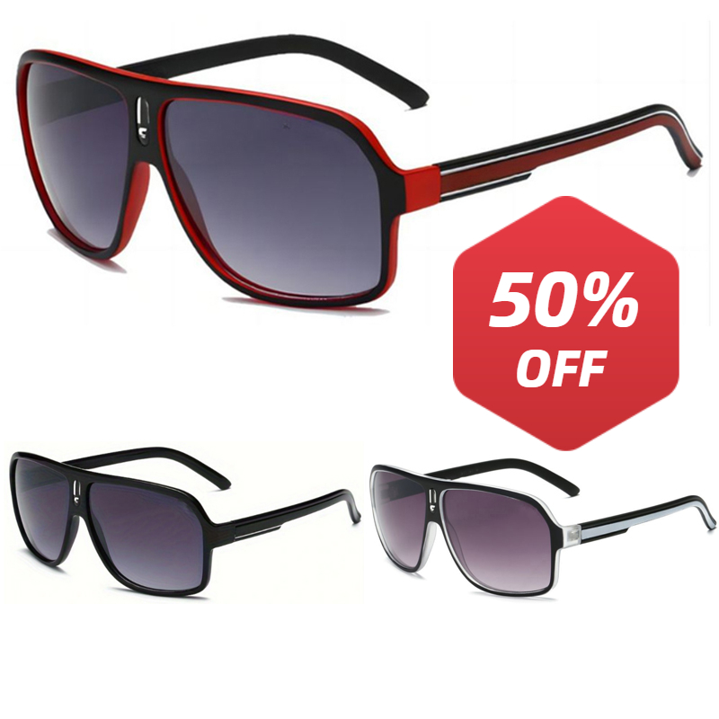 Grote gebogen modieuze bril in - Sunglasses Uv400 recensie en prijs