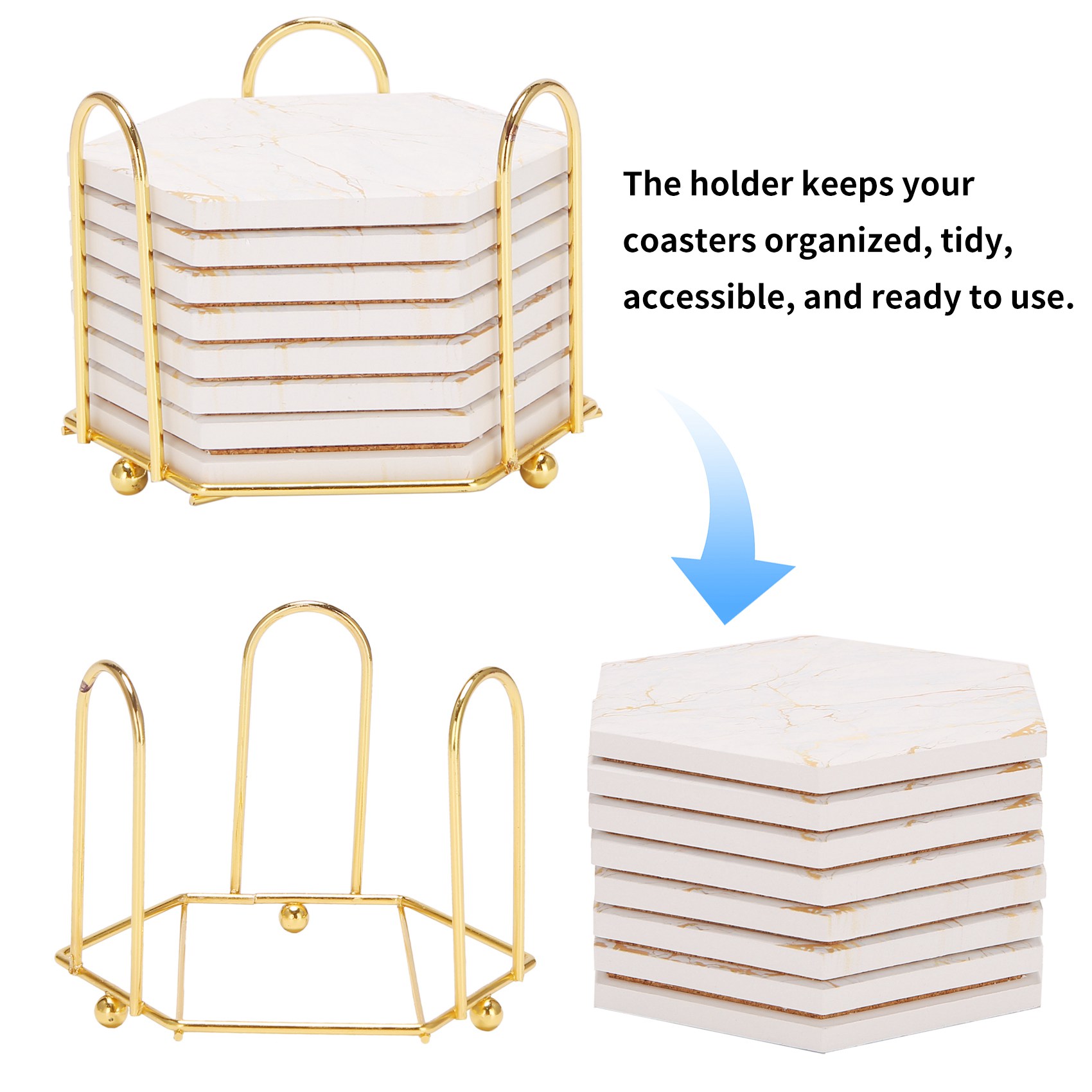 A69E8 PC-onderzetters voor dra - Marble Coaster Set recensie en prijs